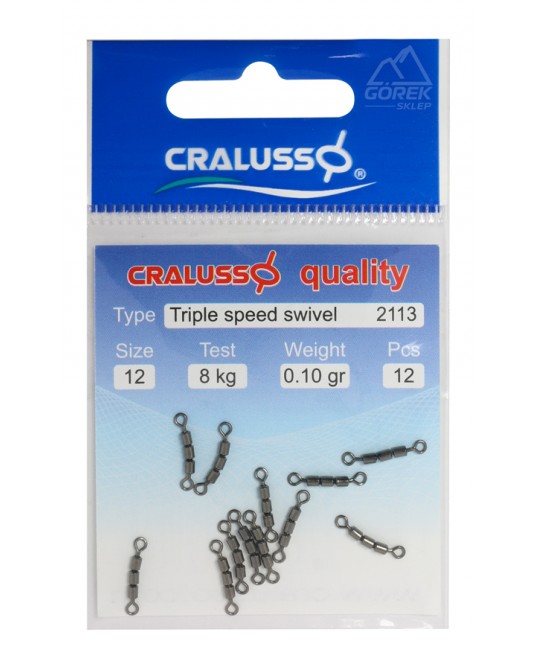 Trigubi suktukai Cralusso Triple Speed