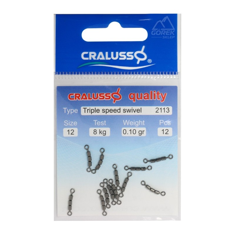 Trigubi suktukai Cralusso Triple Speed
