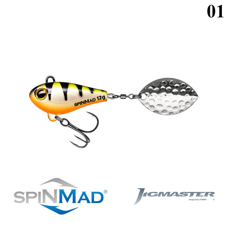 Sukriukė SpinMad Jigmaster Tail Spinner 12g