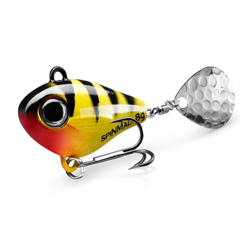 SpinMad Jigmaster Jig Spinner Da 8g: Esca Artificiale Per Pesca Al Pesce Persico, Forti Vibrazioni - 5