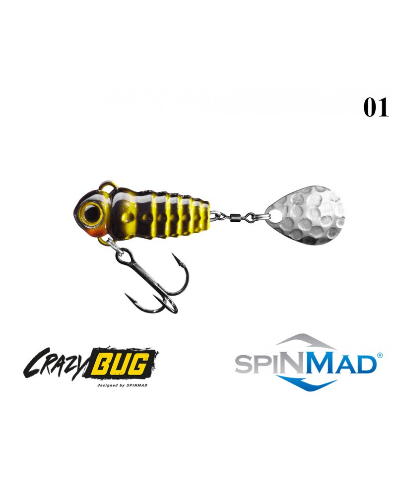 Sukriukė SpinMad CRAZY BUG 4g