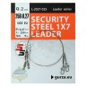 Pavadėliai Gurza Security Steel 1x7 Leader