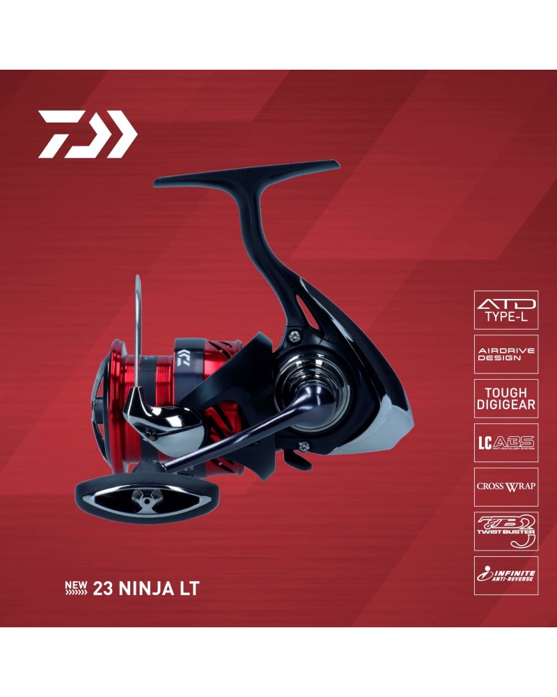 Ritė Daiwa 23 Ninja LT