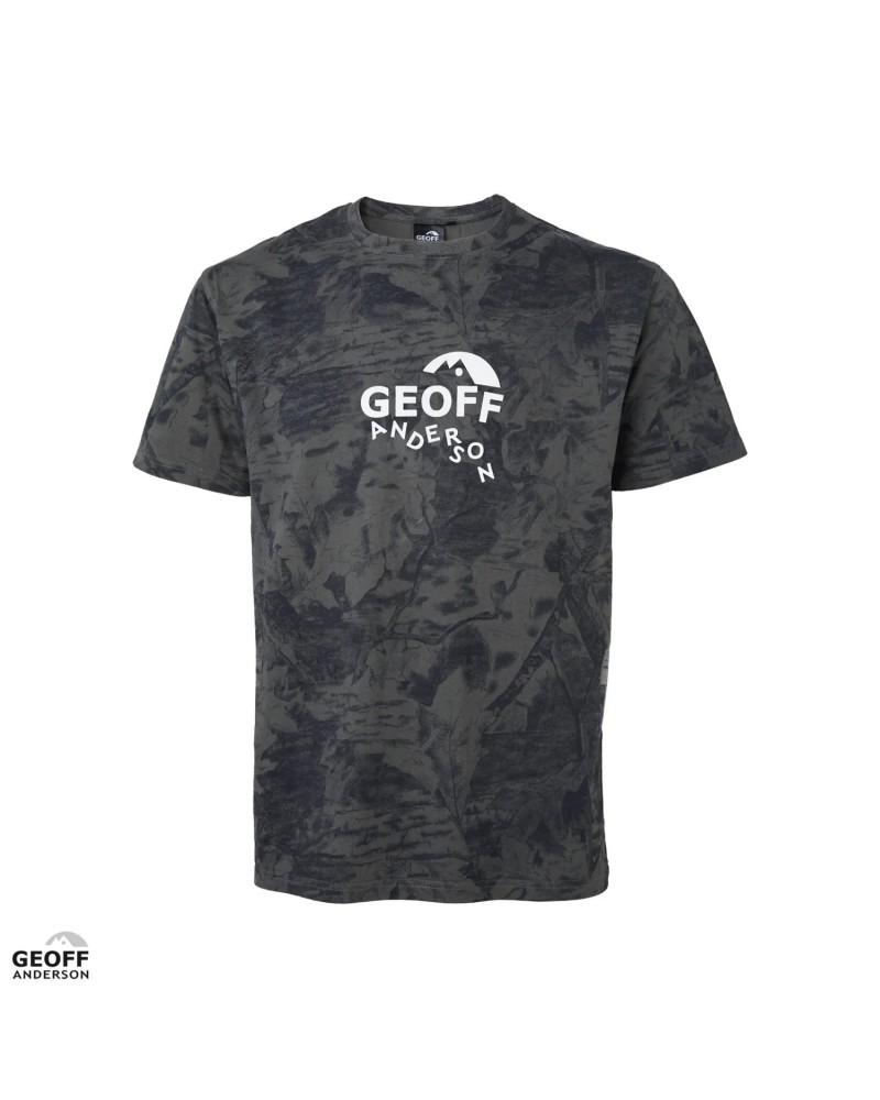 Marškinėliai Geoff Anderson Organic Tee Black Leaf