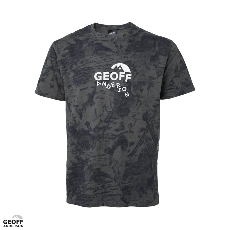 Marškinėliai Geoff Anderson Organic Tee Black Leaf