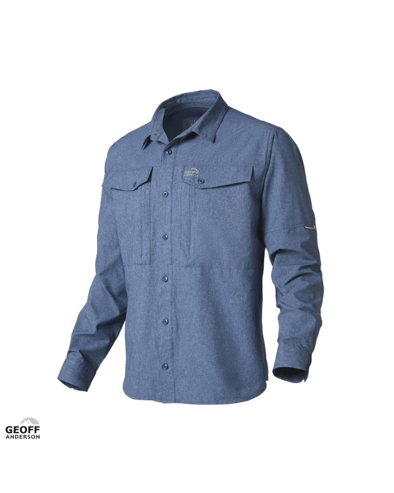 Marškiniai Geoff Anderson Zulo2 Long Sleeve Blue