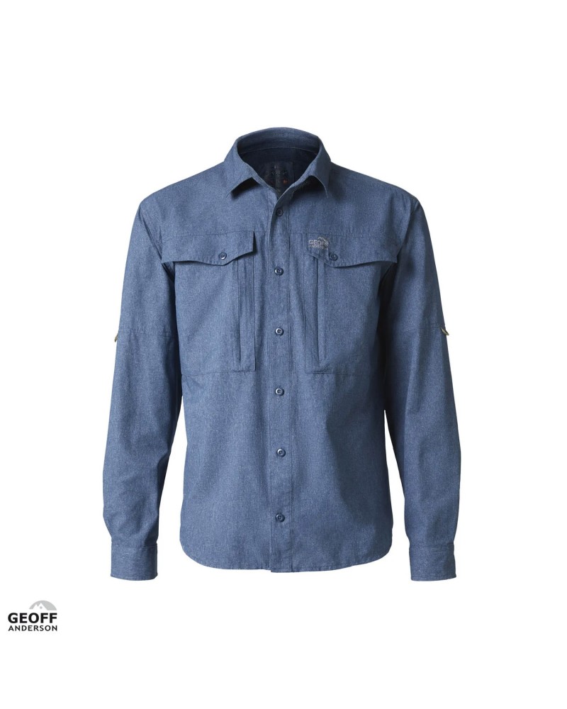 Marškiniai Geoff Anderson Zulo2 Long Sleeve Blue