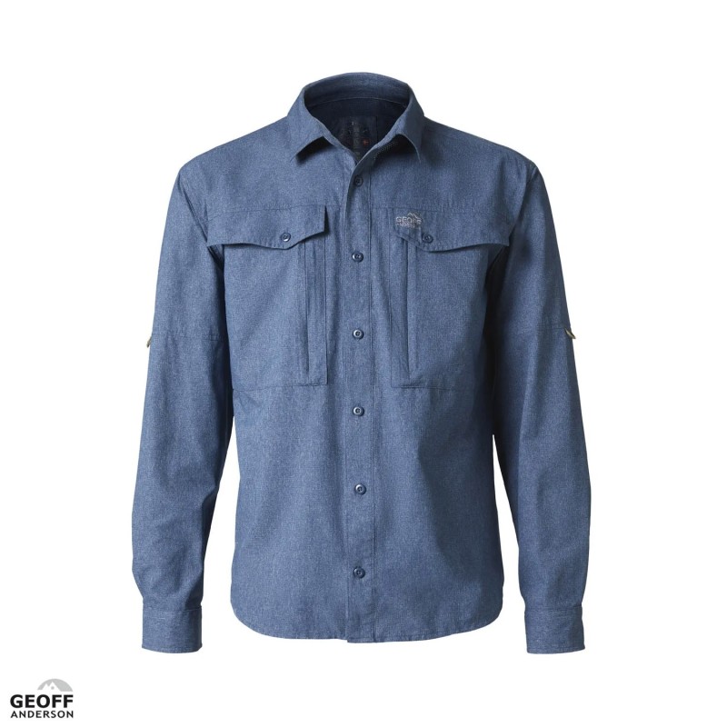 Marškiniai Geoff Anderson Zulo2 Long Sleeve Blue
