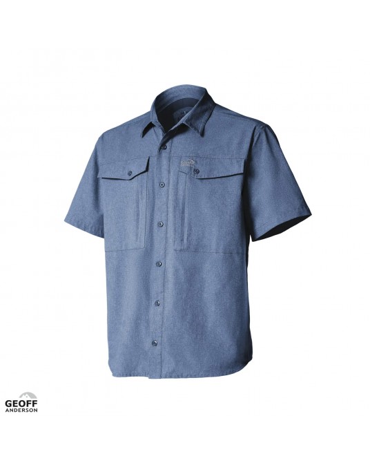 Marškiniai Geoff Anderson Zulo2 Short Sleeve Blue