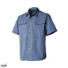 Marškiniai Geoff Anderson Zulo2 Short Sleeve Blue