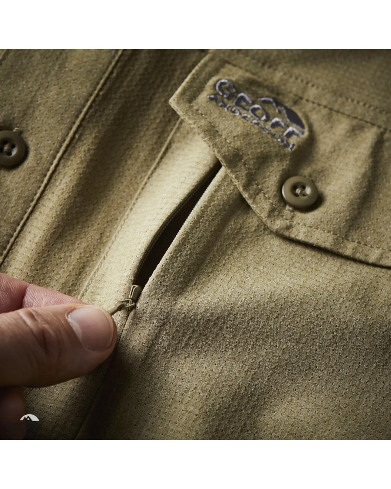 Marškiniai Geoff Anderson Zulo2 Short Sleeve Green