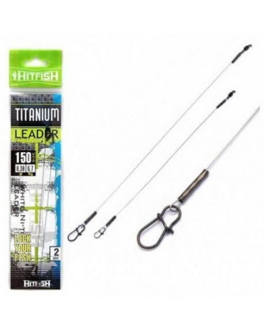 Titaniniai pavadėliai HitFish Titanium Lead