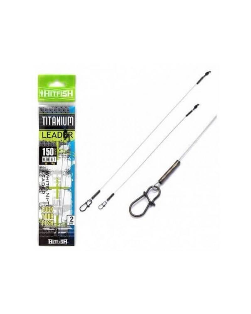 Titaniniai pavadėliai HitFish Titanium Lead