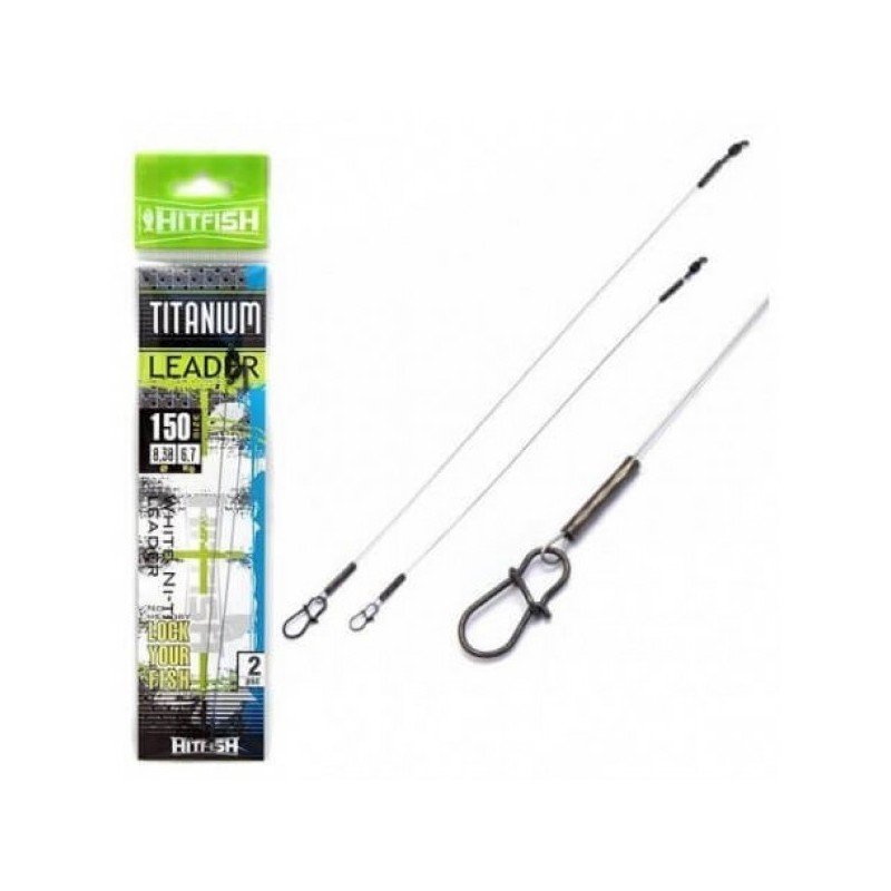 Titaniniai pavadėliai HitFish Titanium Lead