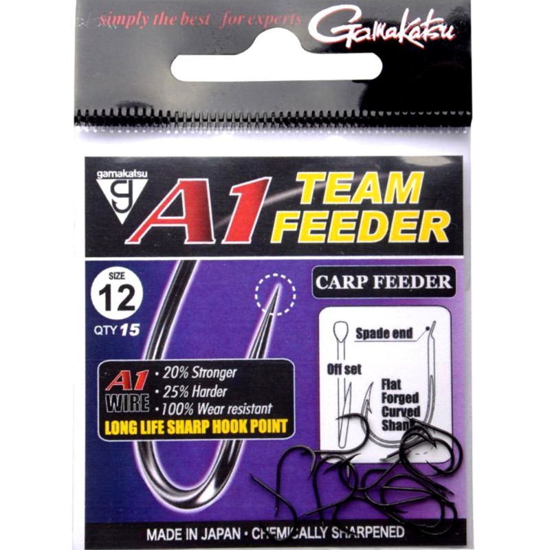Kabliukai Gamakatsu A1 Team Feeder Carp Feeder