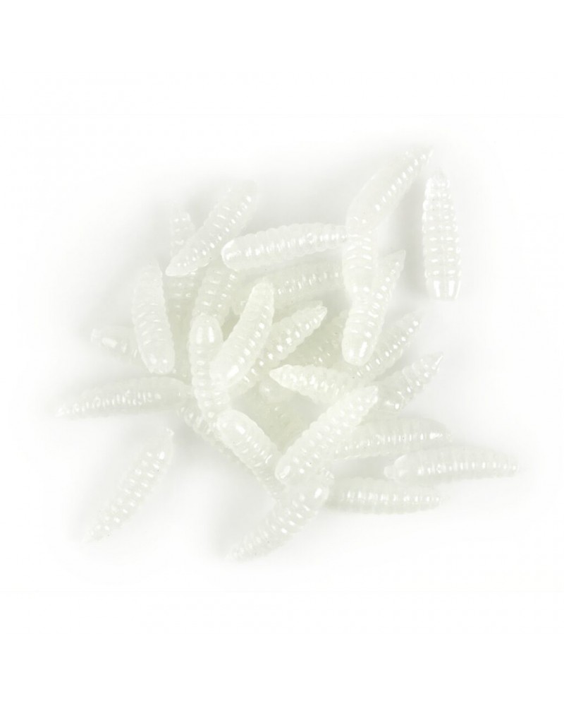 Masalas dirbtinis Lucky John Maggot 12 mm Fluo