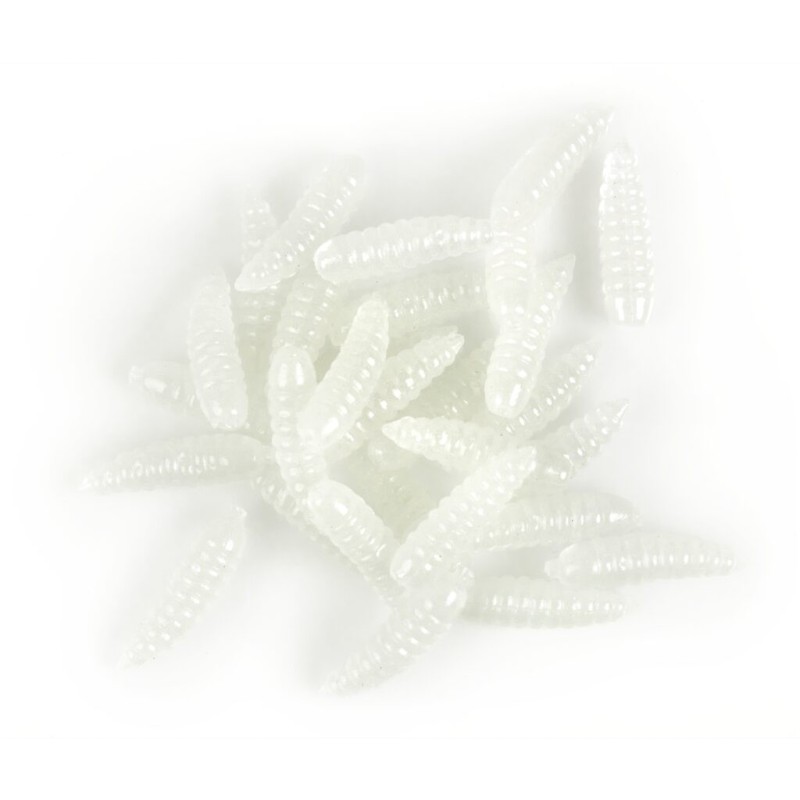 Masalas dirbtinis Lucky John Maggot 12 mm Fluo