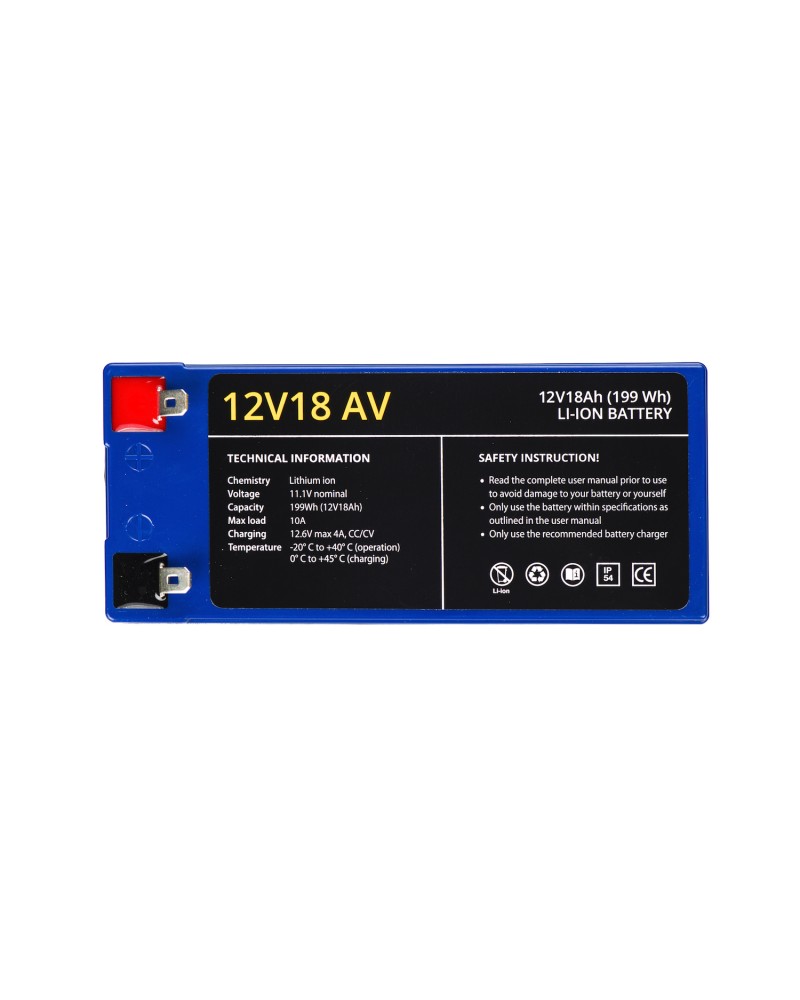 Ličio akumuliatorius Rebelcell 12V 18 AV li-ion 199 Wh