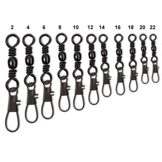 Suktukai Mistrall Barrel Swivel with Interlock Snap