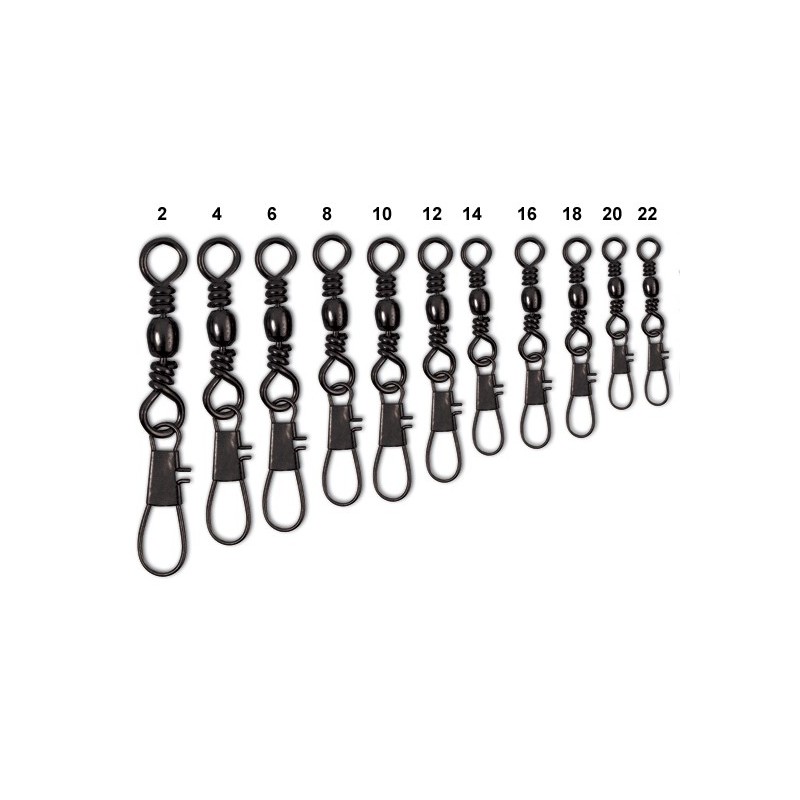Suktukai Mistrall Barrel Swivel with Interlock Snap