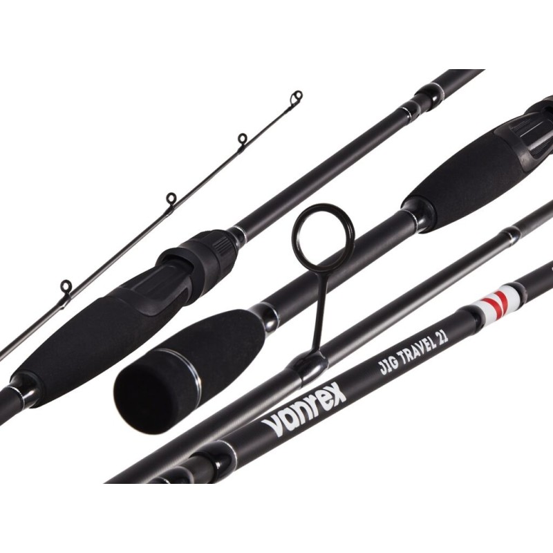 Kelioninis spiningas Lucky John Vanrex Travel Jig 21