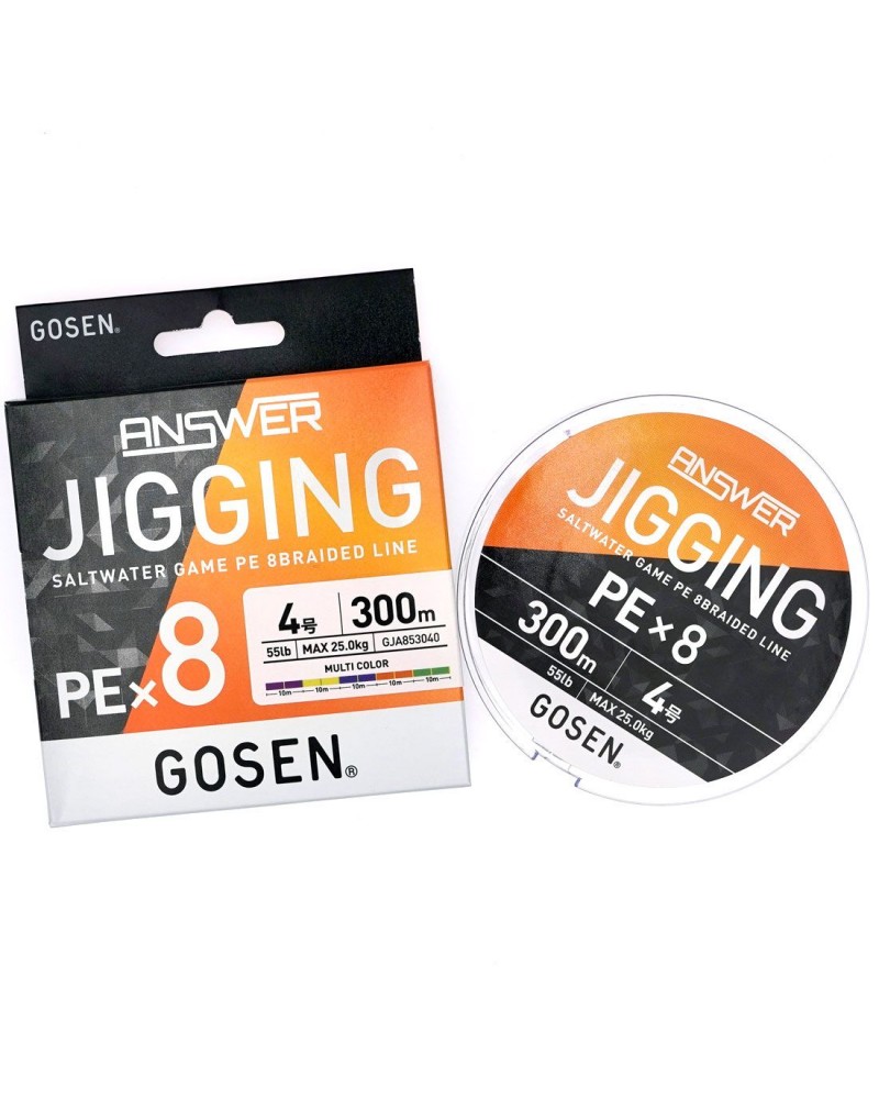 Pintas valas Gosen Answer Jigging PE X8