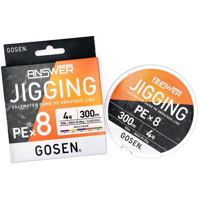 Pintas valas Gosen Answer Jigging PE X8