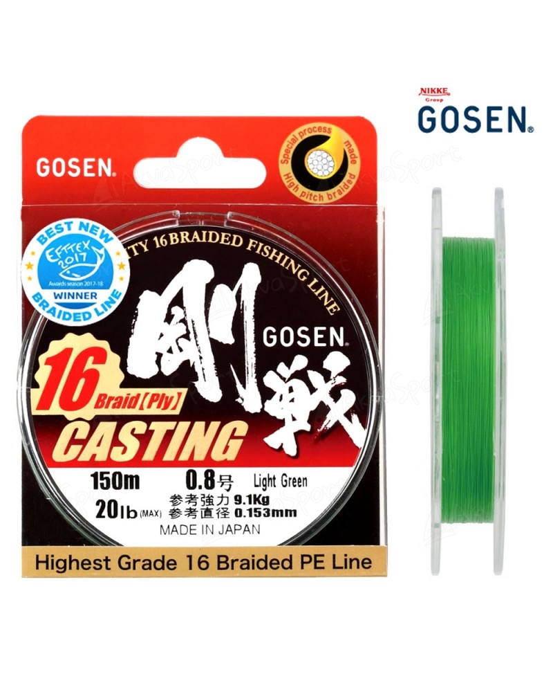 Pintas valas Gosen W16 Casting