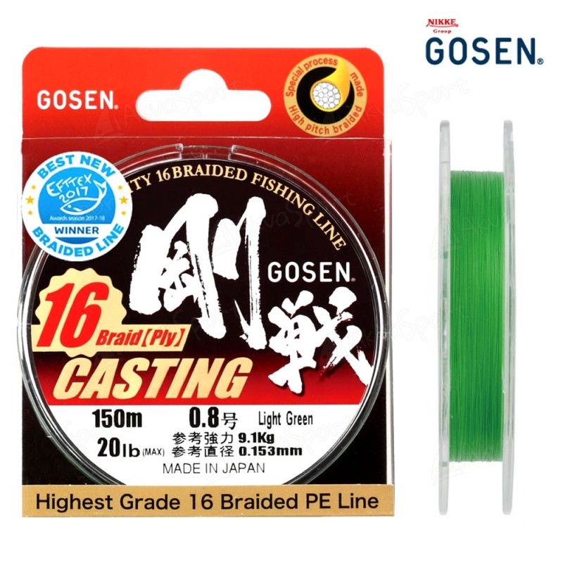 Pintas valas Gosen W16 Casting