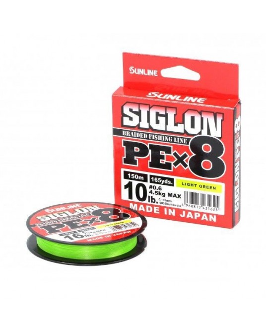 Pintas valas Sunline Siglon PE X8 Dark Green