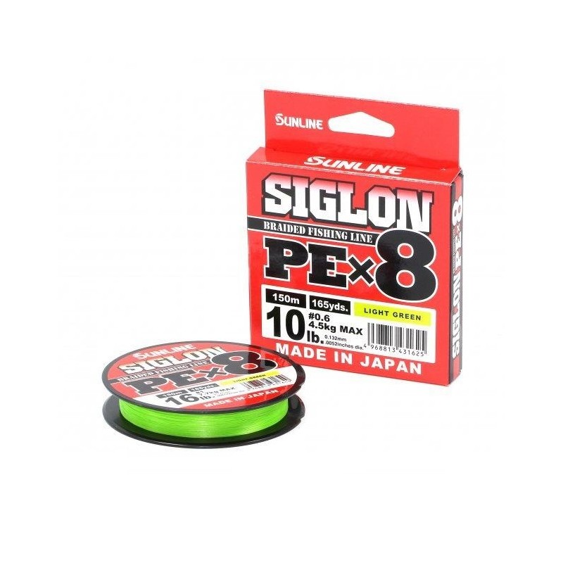 Pintas valas Sunline Siglon PE X8 Dark Green