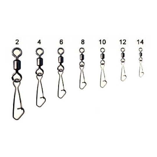 Suktukai Mistrall Rolling Swivel with Hook Snap