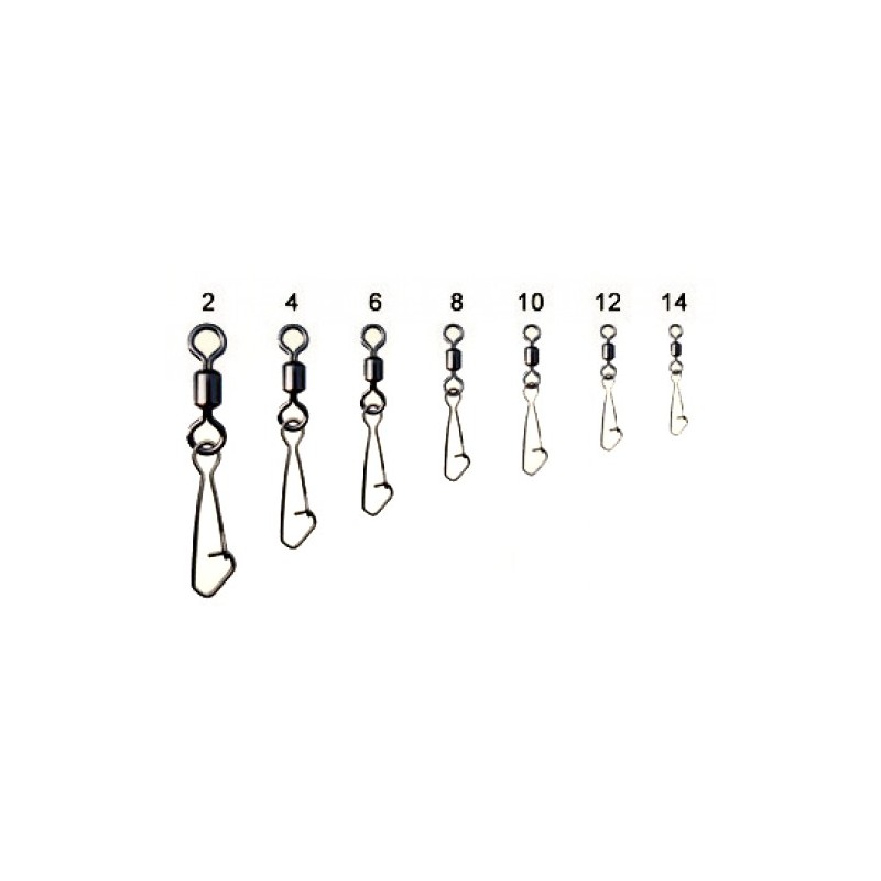 Suktukai Mistrall Rolling Swivel with Hook Snap