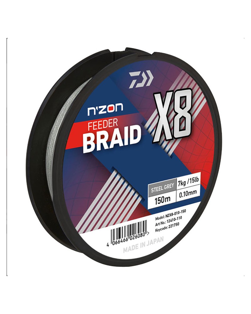 Pintas valas Daiwa NZon X8 Braid