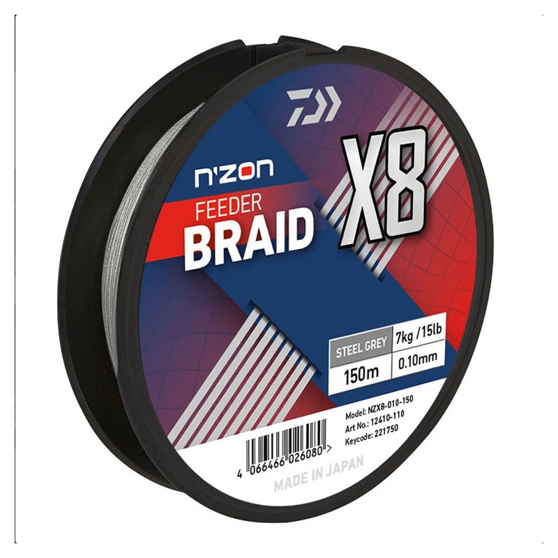 Pintas valas Daiwa NZon X8 Braid