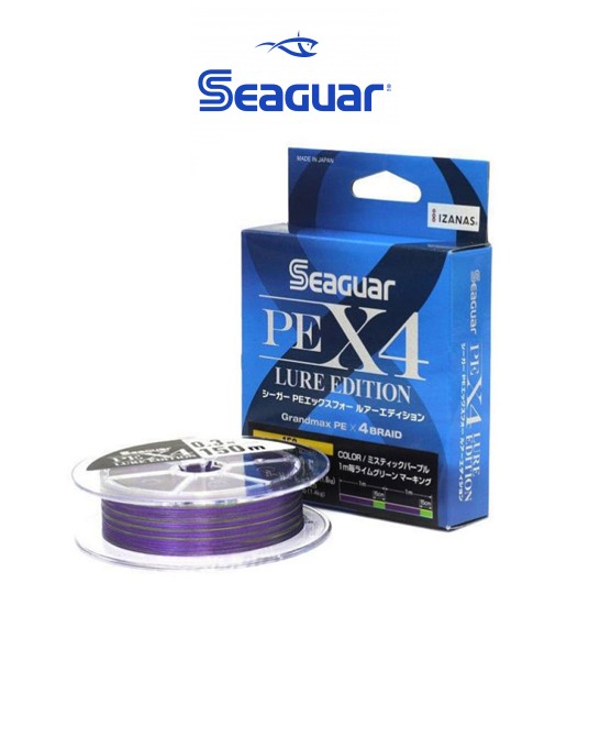 Pintas valas Seaguar GrandMax PE X4 Lure Edition