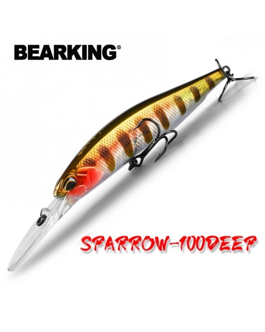 Vobleris Bearking Sparrow 100SP DR