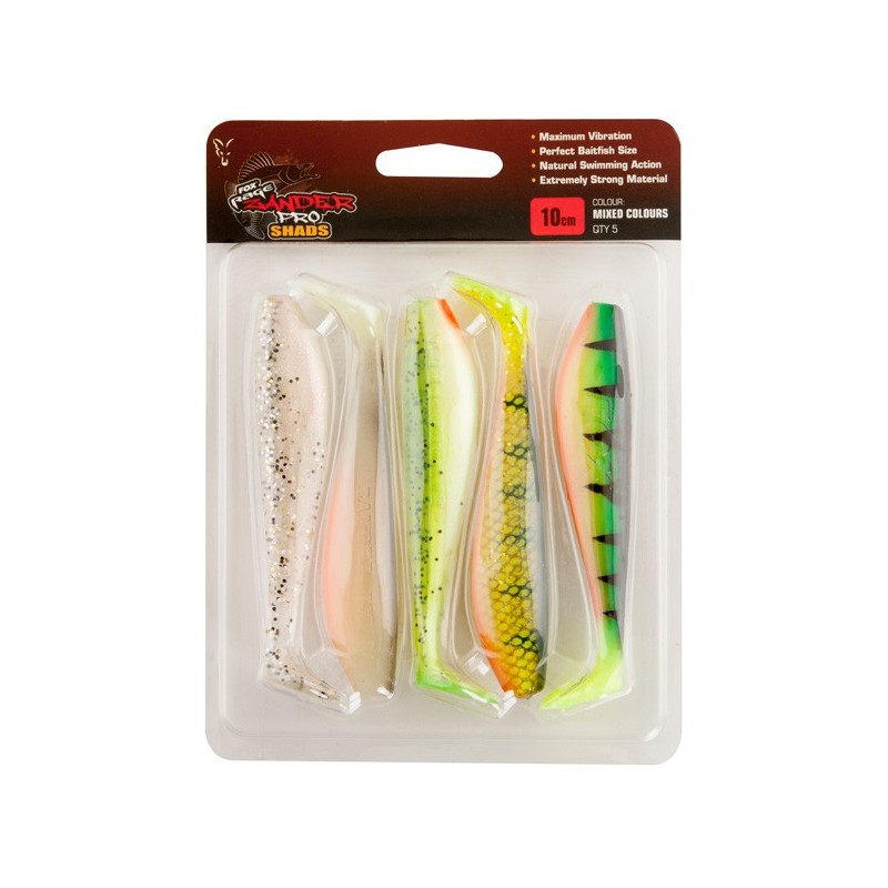 Guminukų rinkinys FOX Rage Zander Pro Shad