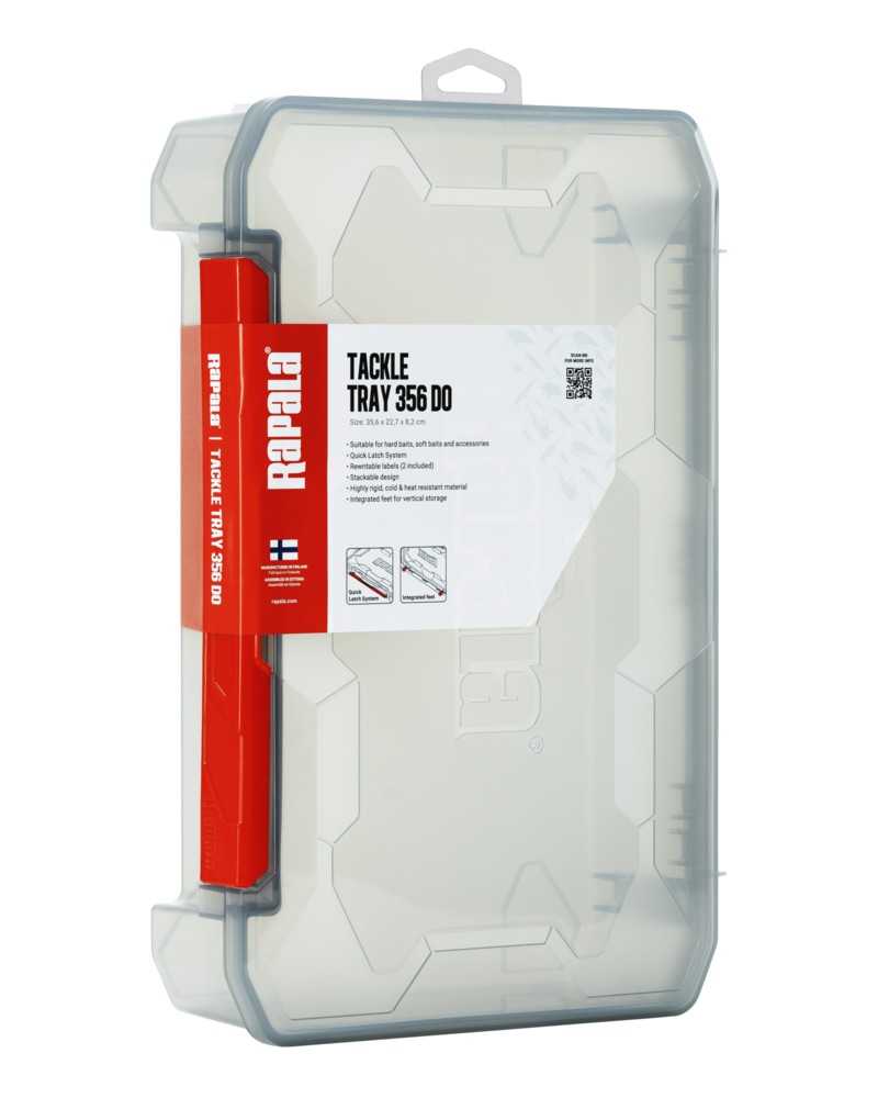 Dėžutė Rapala Tackle Tray 356 Deep Open