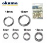 Žiedeliai Okuma Split Rings Saltwater