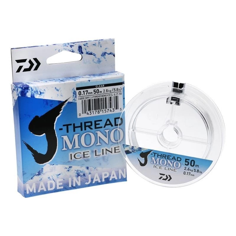 Žieminis valas Daiwa J-Thread Mono Ice