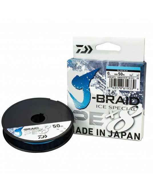 Pintas žieminis valas Daiwa J-BRAID ICE SPECIAL X8