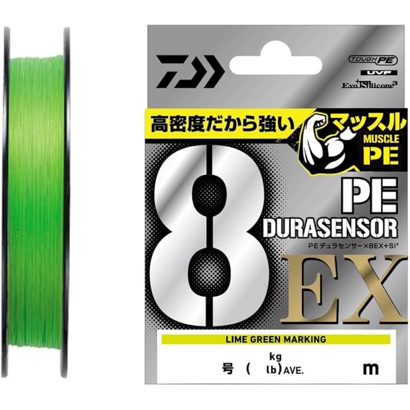 Pintas valas Daiwa Daiwa UVF PE Dura Sensor X8EX+Si3