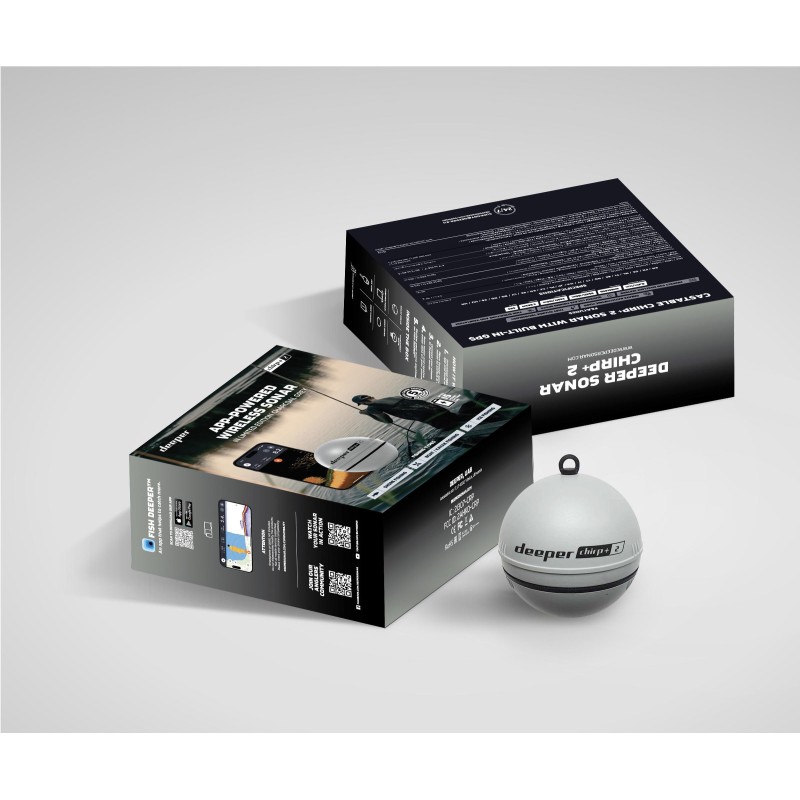 Echolotas Deeper Smart Sonar CHIRP+ 2 ŽIEMOS PASIŪLYMAS