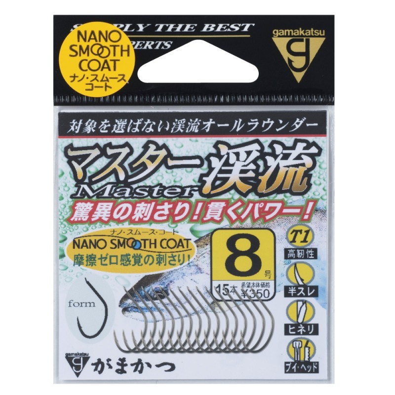 Kabliukai Gamakatsu T1 Master Keiryu