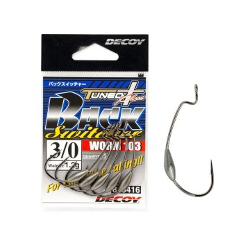 Ofsetiniai kabliukai Decoy Worm103 Back Switcher