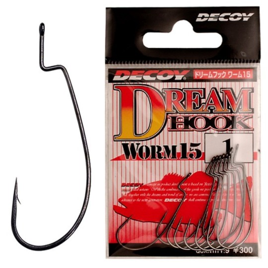 Ofsetiniai Kabliukai Decoy Worm15 Dream Hook