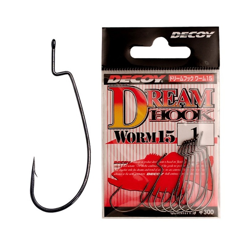 Ofsetiniai Kabliukai Decoy Worm15 Dream Hook