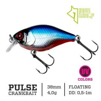 Vobleris Iron Wolf PULSE 4,2g 3,8cm (0.5-1.0m)