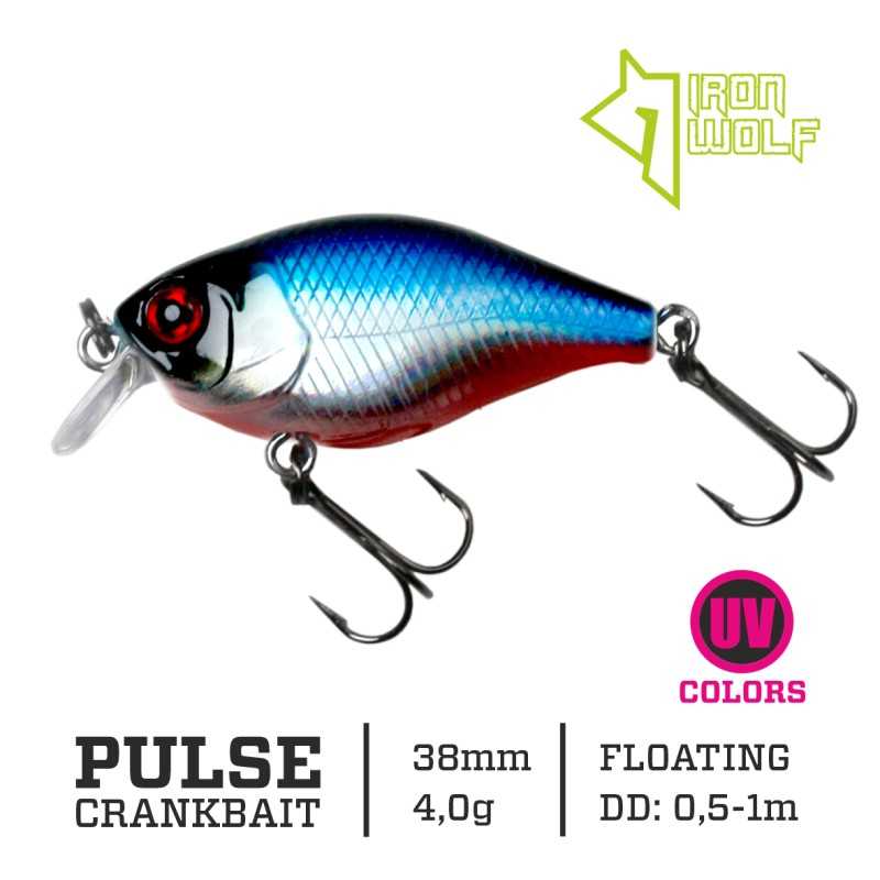 Vobleris Iron Wolf PULSE 4,2g 3,8cm (0.5-1.0m)
